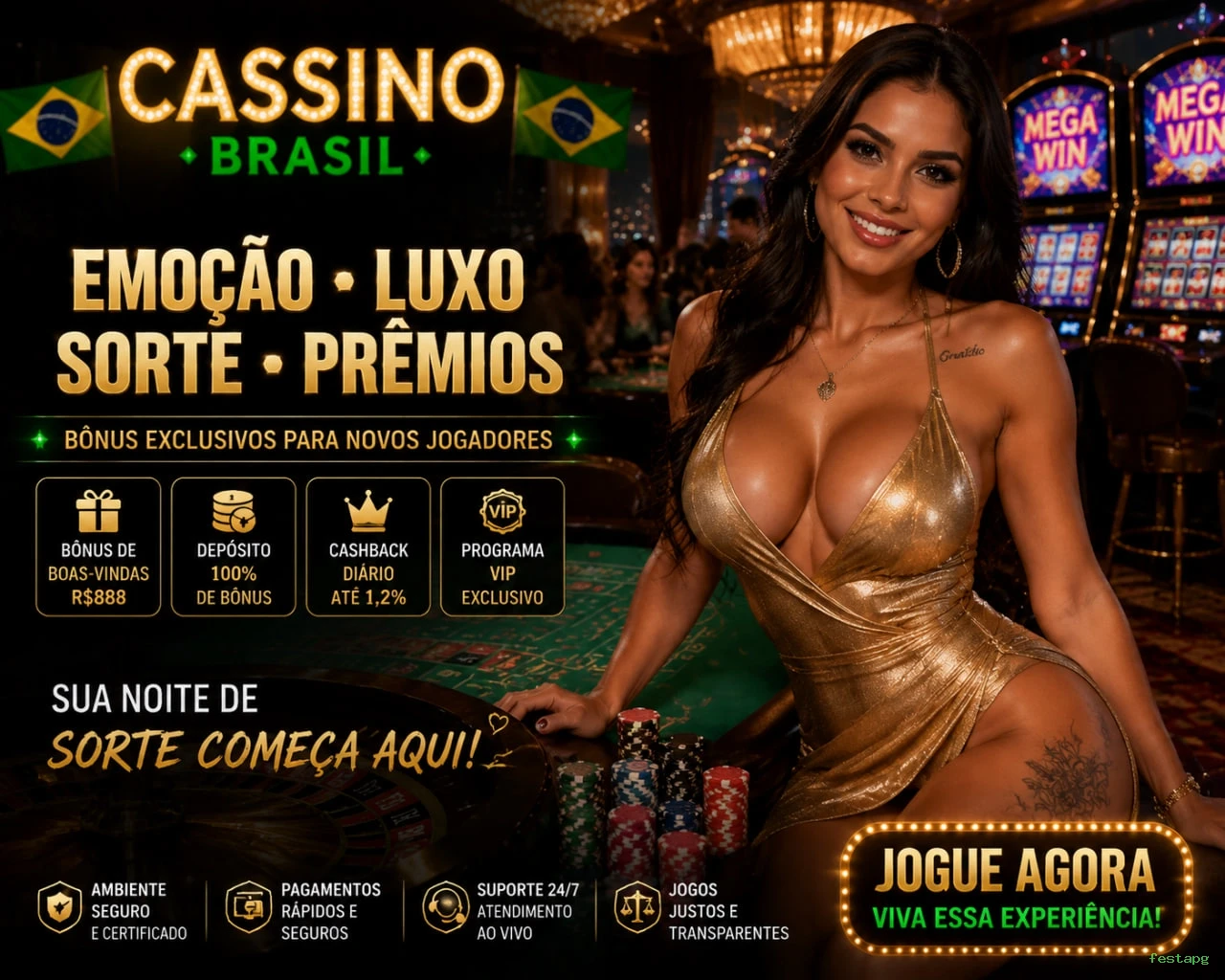 Jogos de Cassino festapg - Variedade Incrível com Grandes Prêmios
